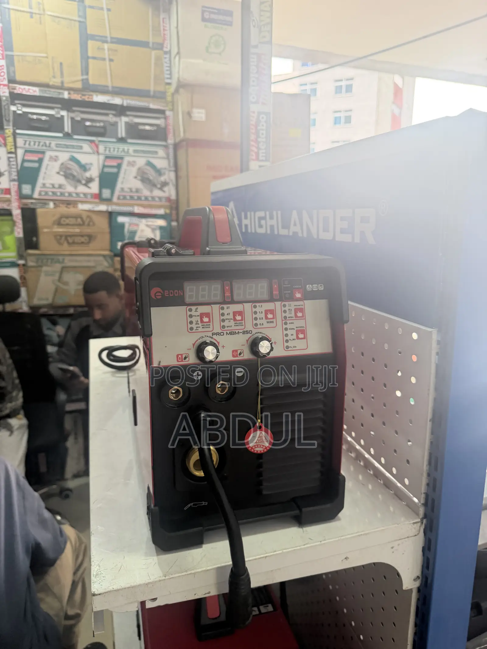 EDON PRO MBM-250 Digital Smart Inverter Welder (ኦሪጅናል የብየዳ ማሽን)