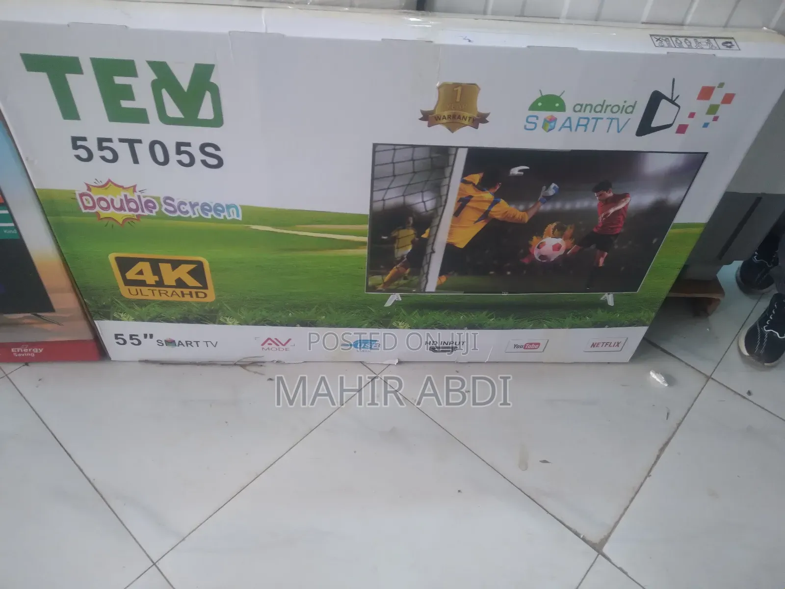 Tev 55. Inch Smart TV