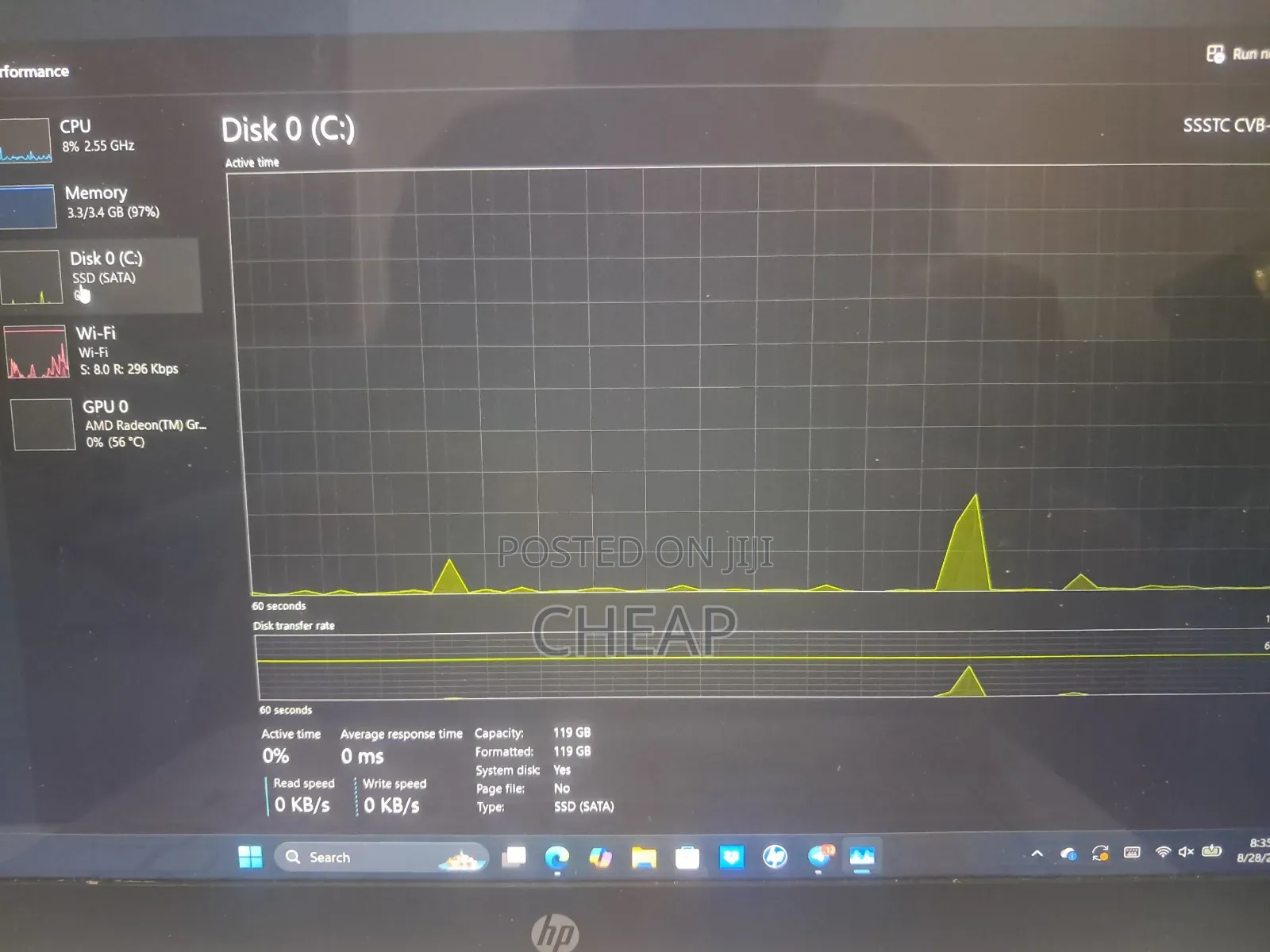 New Laptop HP Stream Notebook 4GB AMD Ryzen 3 SSD 128GB