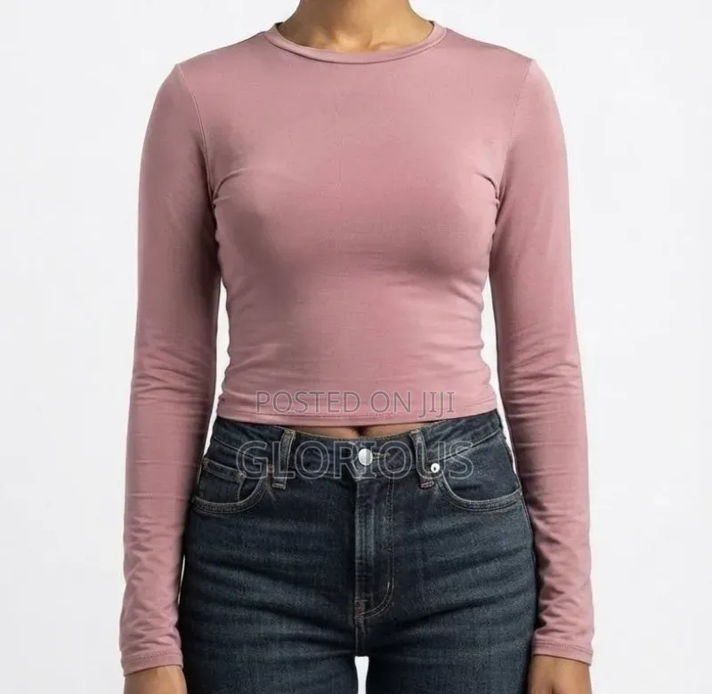 Long Sleeve Crop Top