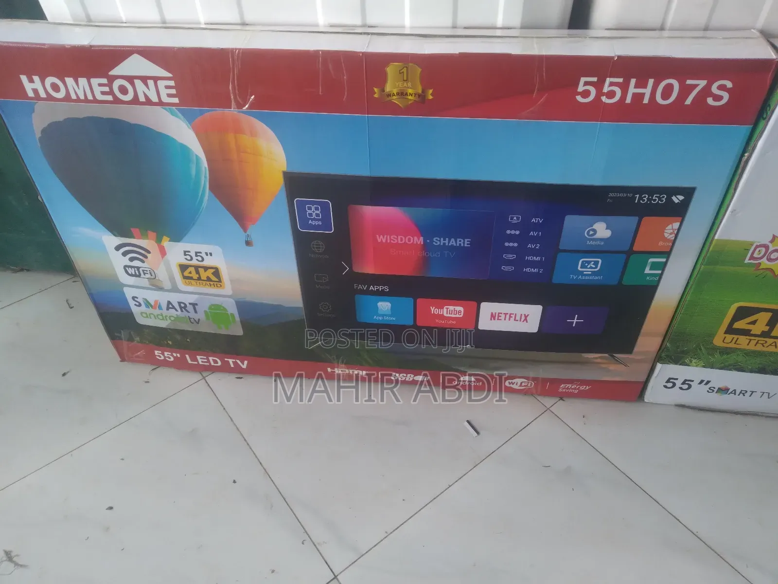 Home One 55 Inch Smart TV
