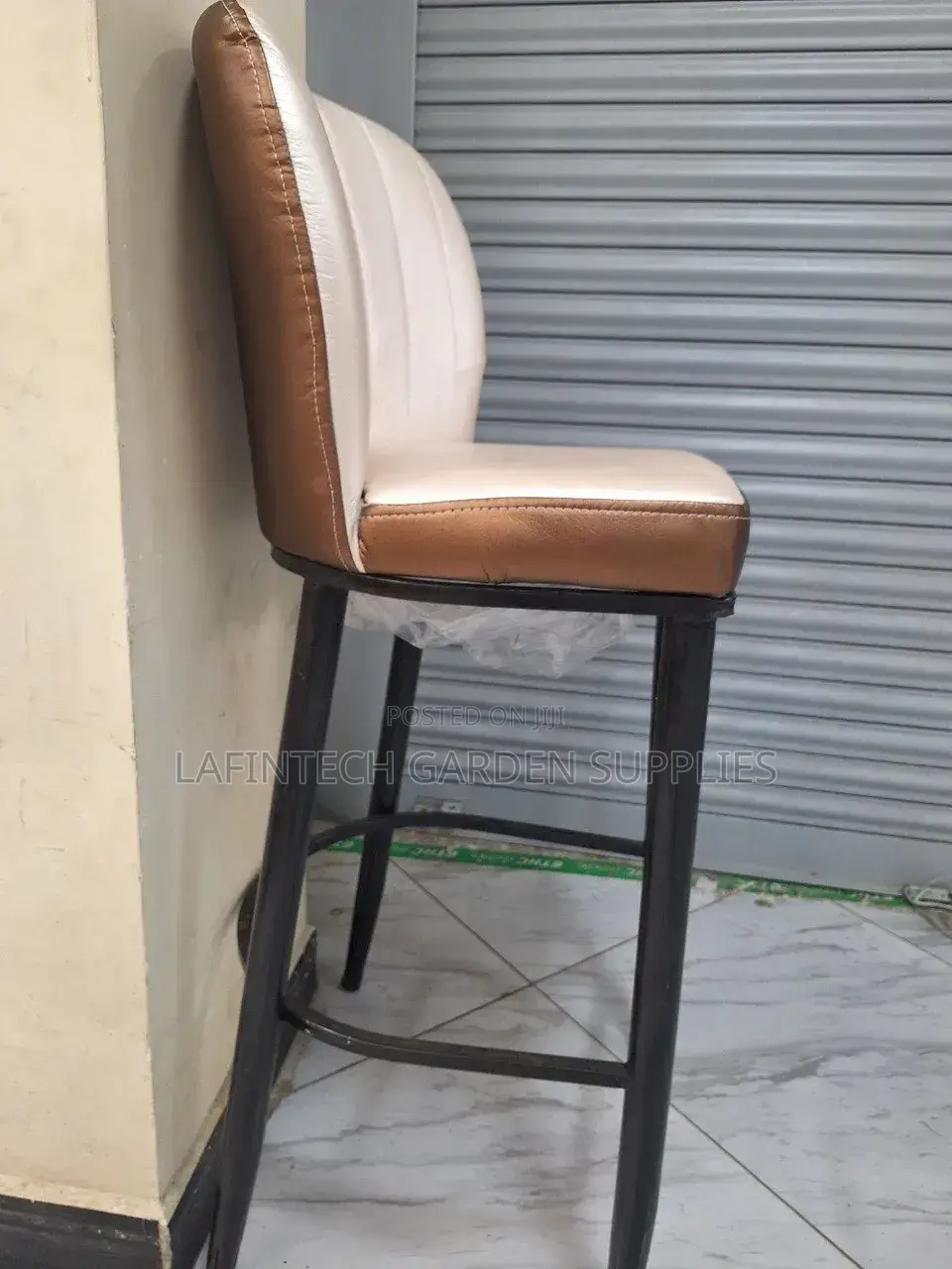 High Chair/ Bar Stool ዘመናዊ ሃይ ቼር ጨርቅ ና ሌዘር