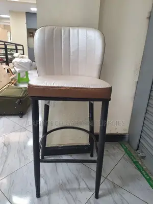 High Chair/ Bar Stool ዘመናዊ ሃይ ቼር ጨርቅ ና ሌዘር