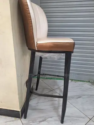 High Chair/ Bar Stool ዘመናዊ ሃይ ቼር ጨርቅ ና ሌዘር