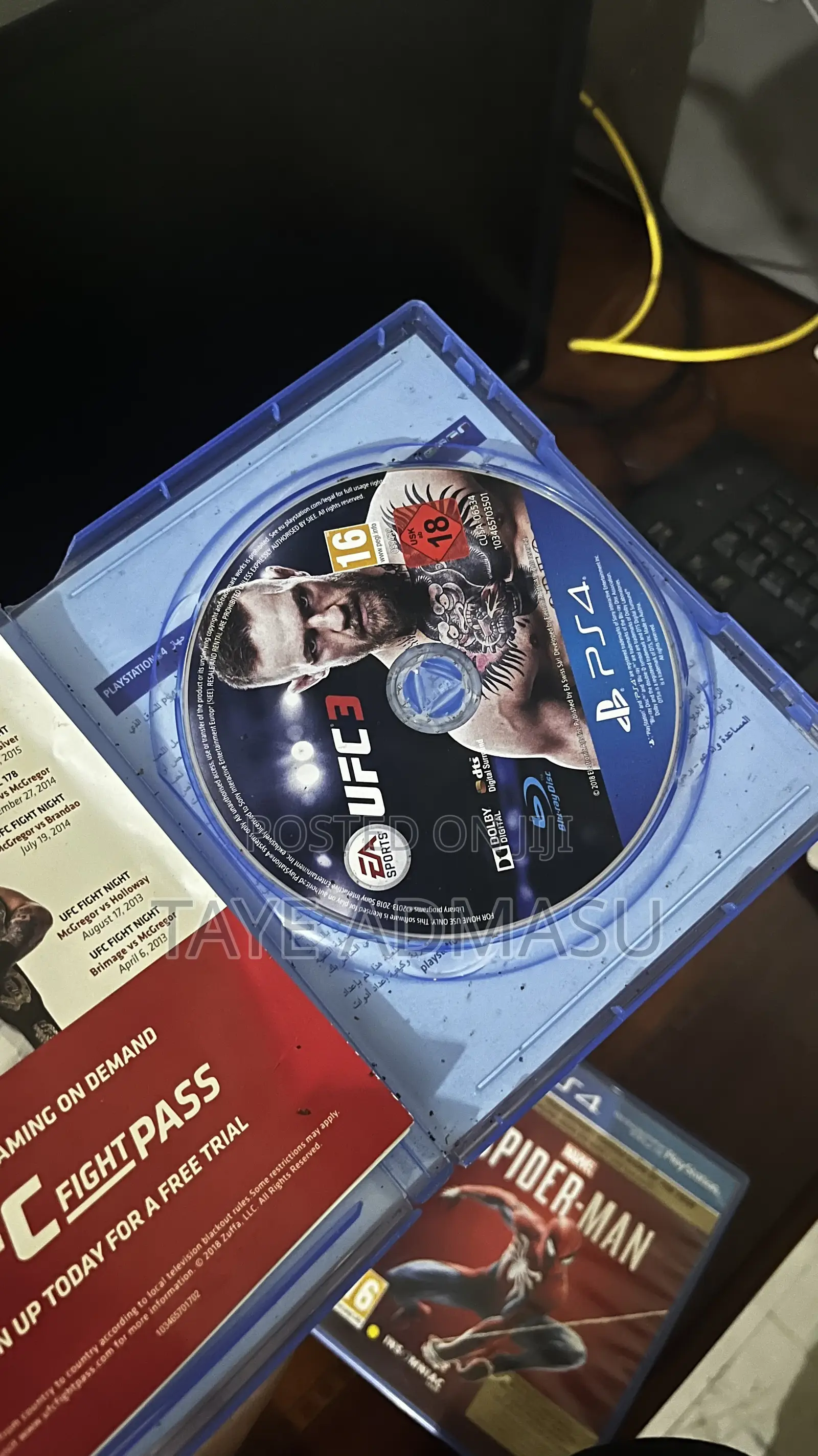 UFC 3 + Additional Fifa18