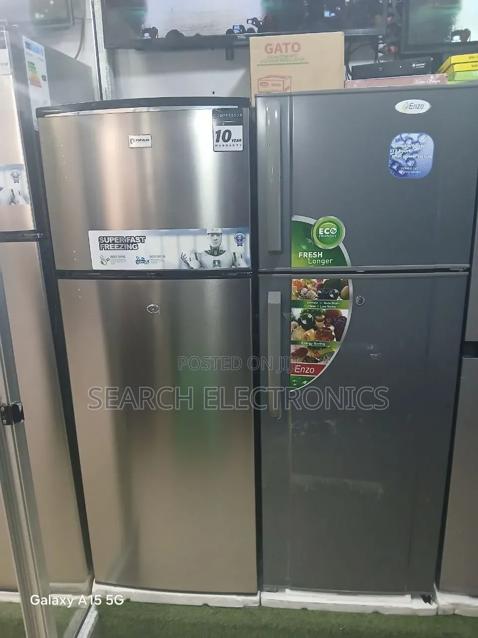 Enzo 350,litr Cooler Seastem Fridge