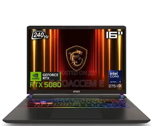 New Laptop MSI Vector 16 HX AI A2XWIG 32GB Intel Core Ultra 9 SSD 1T