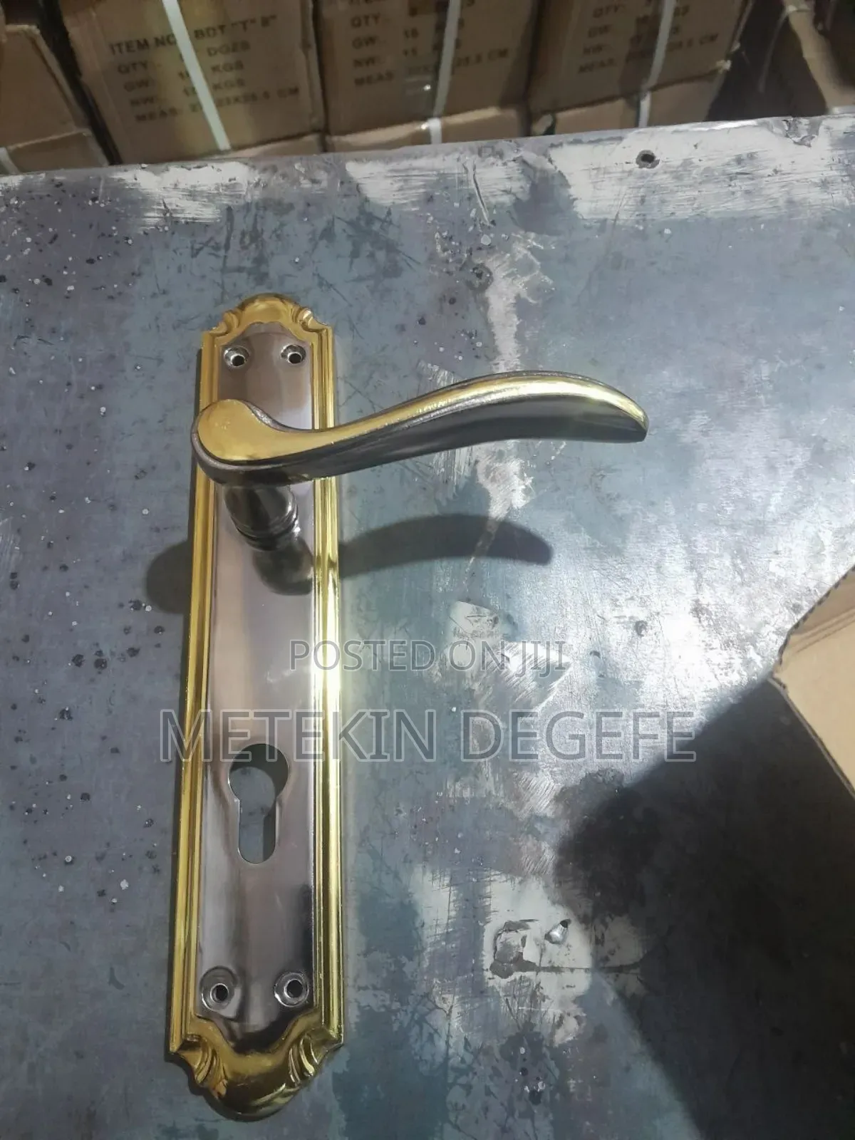 This Is a Classic-Style Mortise Door Handle