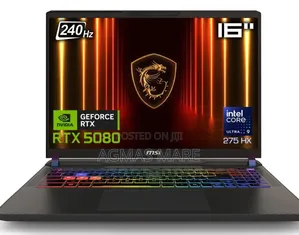 New Laptop MSI Vector 16 HX AI A2XWIG 32GB Intel Core Ultra 9 SSD 512GB