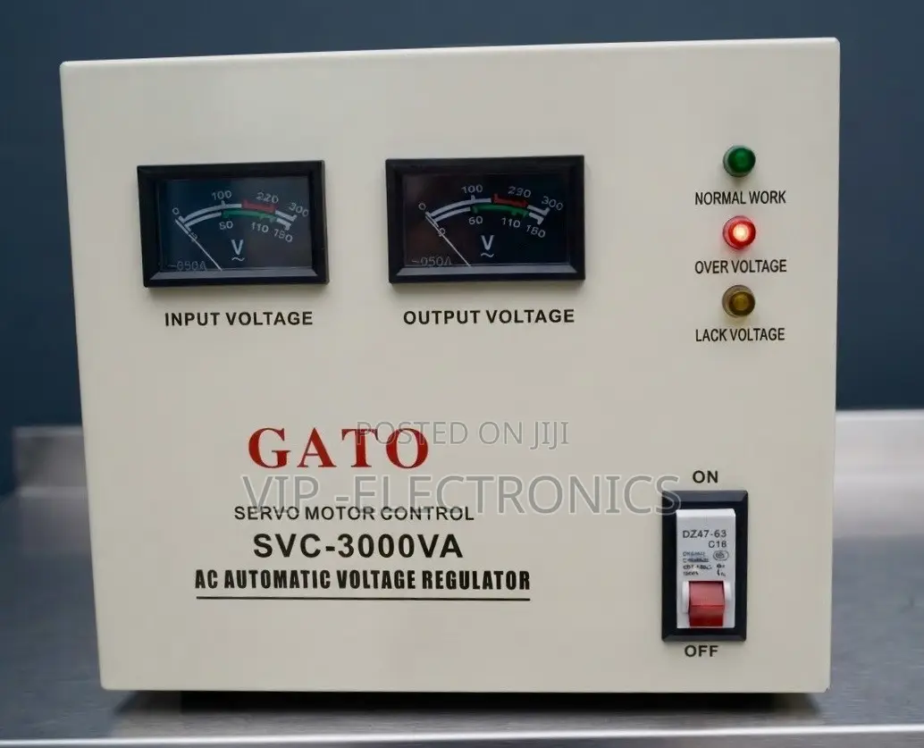 GATO Glorious Stabilizer Servo Motor Control AC Automatic (SVC-3000VA)