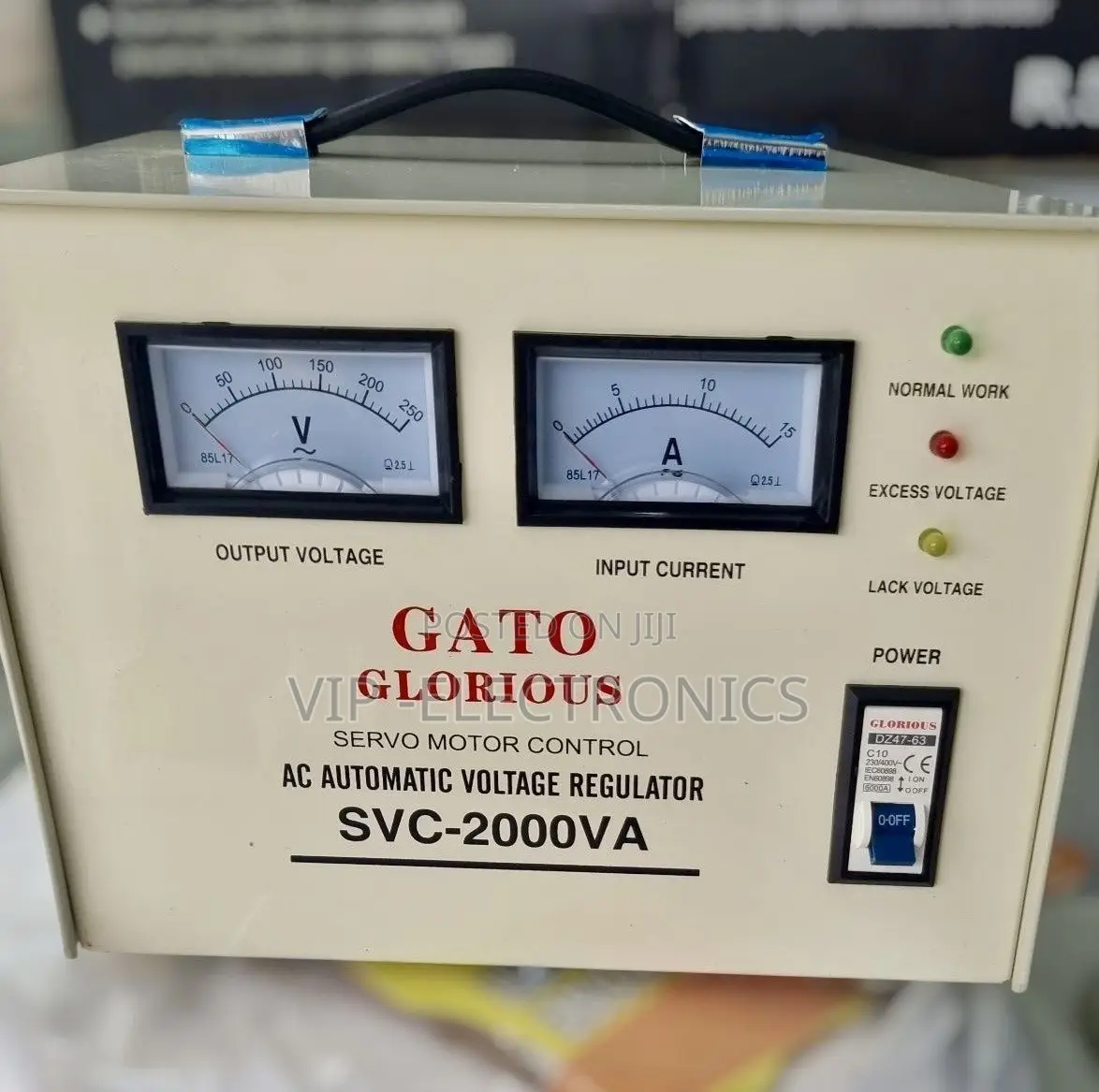 GATO GLORIOUS Stabilizer Servo Motor Control AC Automatic SVC-2000VA)