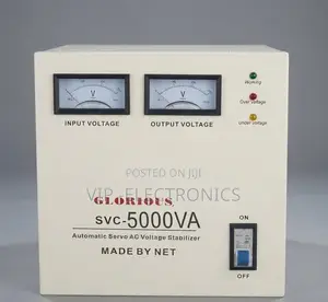 GLORIOUS Stabilizer Automatic Servo AC Voltage -5000va) - Made by Net