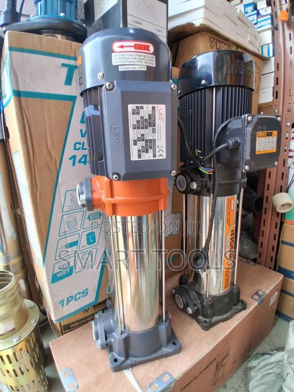 Leo የላብያጆ ፓንፕ (Leo 3HP Vertical Pump)