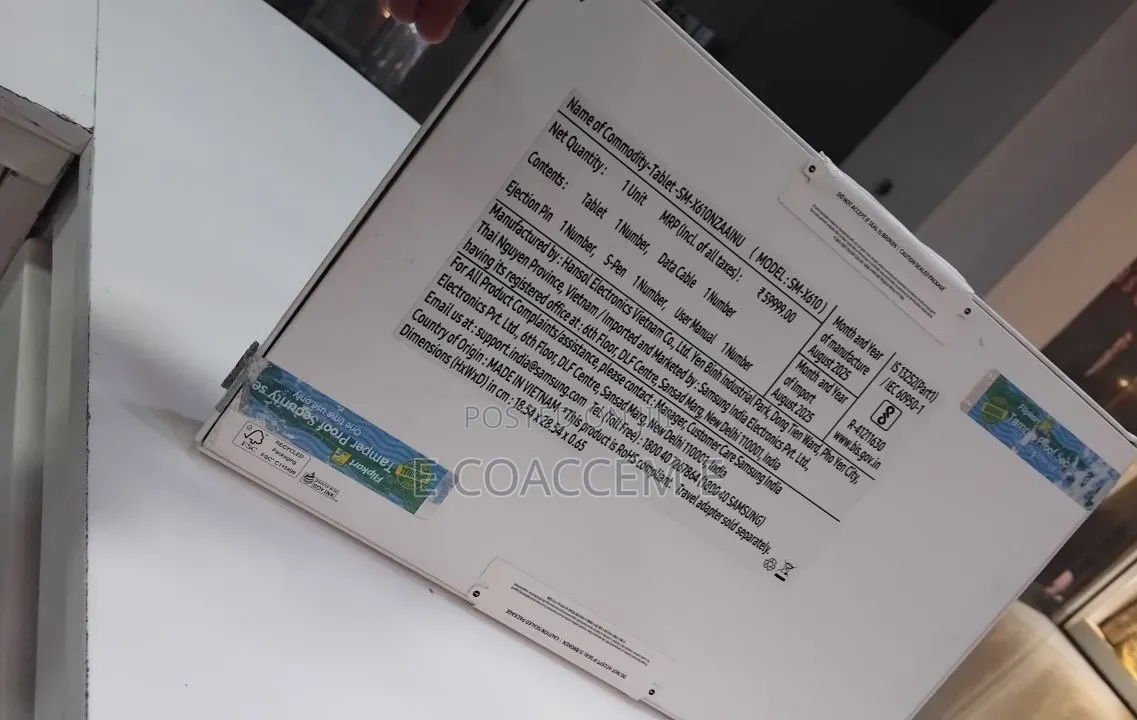 New Samsung Galaxy Tab S10 FE+ 128 GB