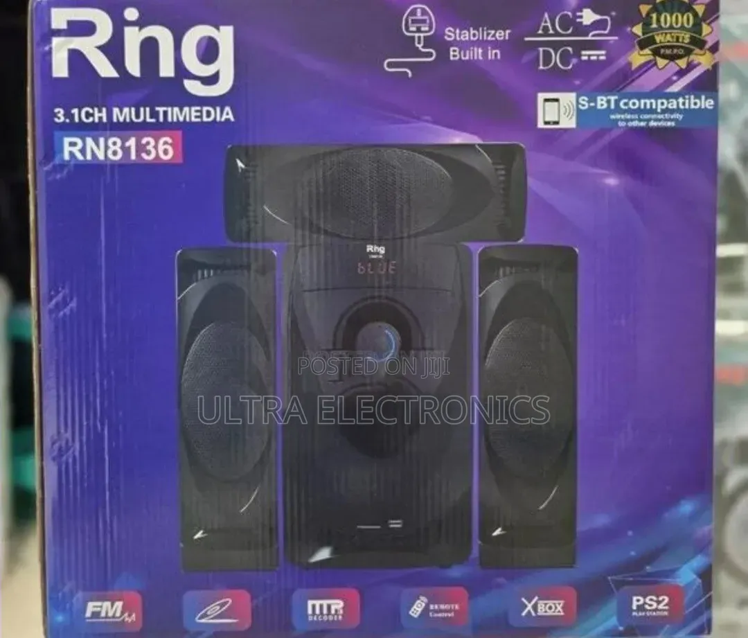 Ring Professional Speaker Powerful Sound • Deep Bass • Great
