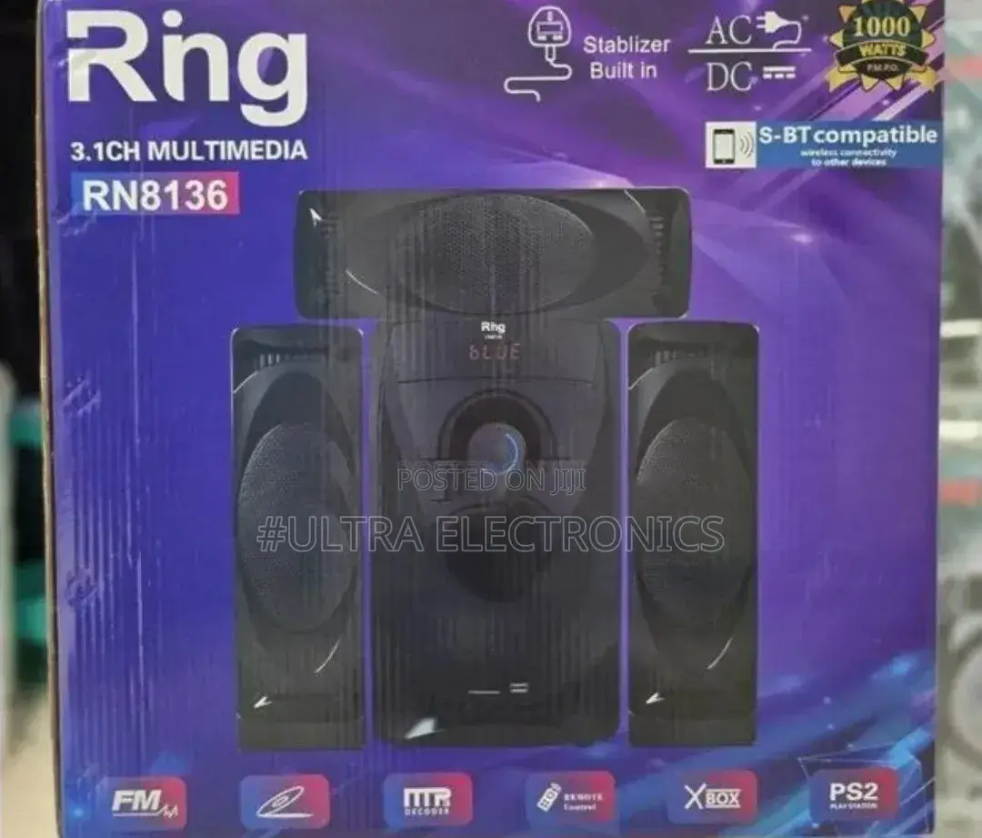 Ring Professional Speaker Powerful Sound • Deep Bass • Great