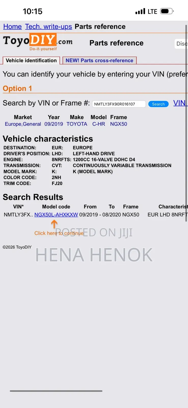 Toyota C-HR 2021 Blue