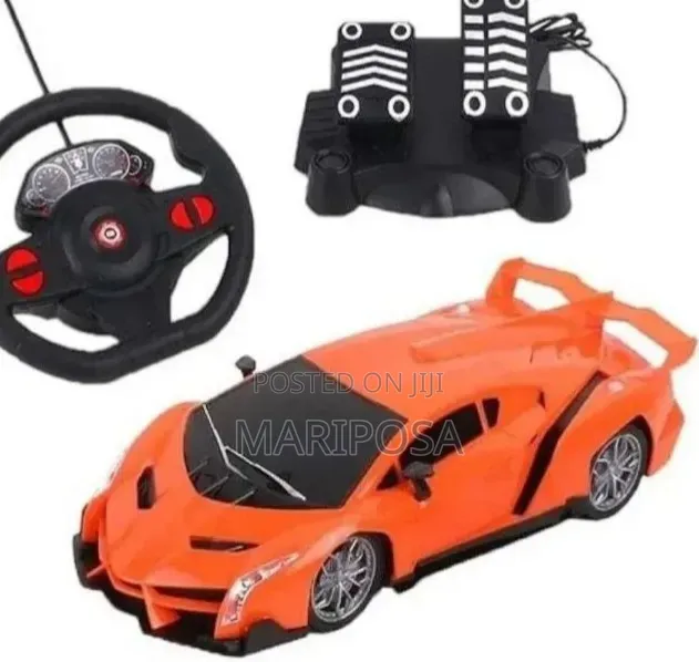 Pedal Powered Remote Control Racing Car