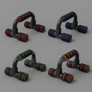 4 Different Color Pushup Bars