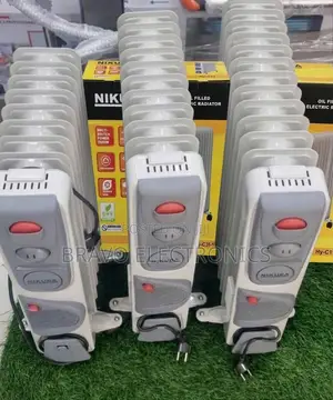  Nikura 13-Fin Oil-Filled Heater | 2500w + 400w Turbo Fan