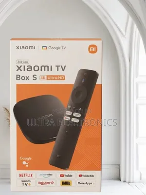Xiaomi TV Box S 3rd Gen – Ultra Hd Upgrade Your TV to a Smart