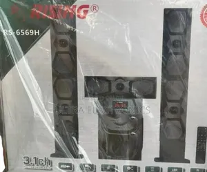 Rizing 3.1 Multimedia Speaker ኃይለኛ እና ንጹህ Sound 3.1 Channel