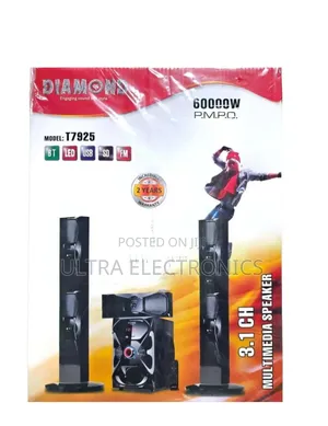 Diamond T7925 Multimedia Speaker Sound Style 60,000w Pmpo