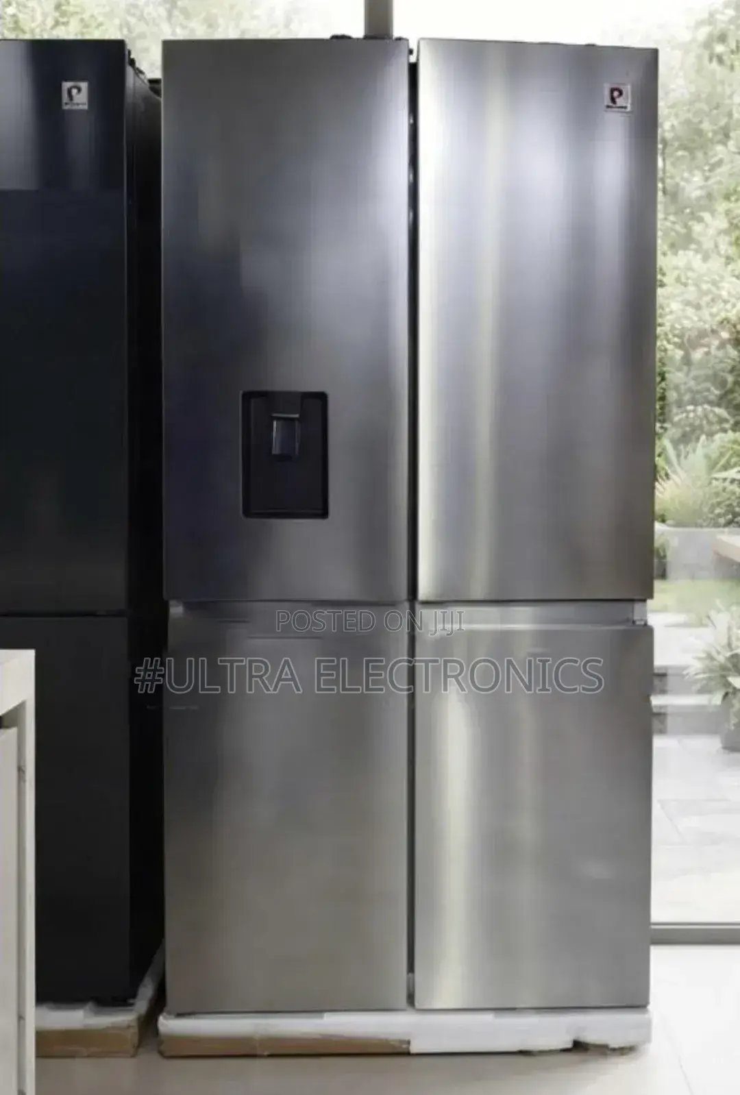 Popular 4-Door Stainless Steel Refrigerator Built-in Water Dispenser