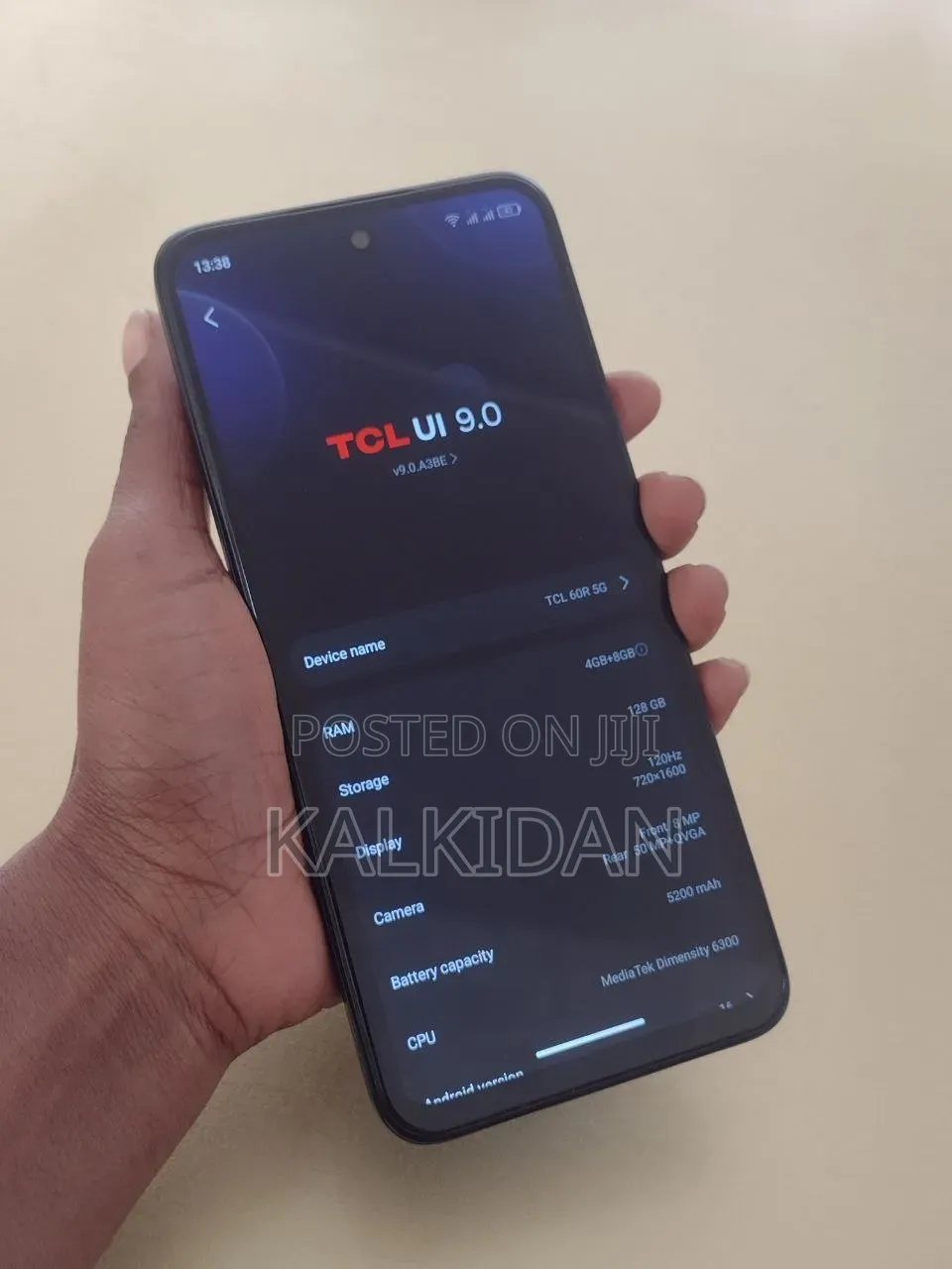 TCL 60 5G 256 GB Black