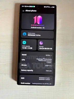 ZTE nubia RedMagic 10 Pro 256 GB White