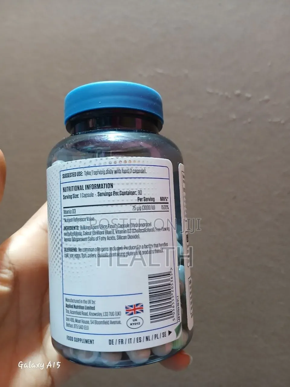 High Bioavailable Vitamin D3 3000iu