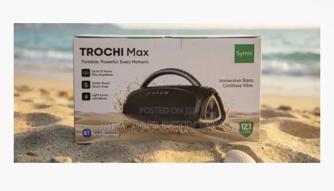Syinix Trochi Mini Syn-V13 – Portable Bluetooth Speaker 10w Audio
