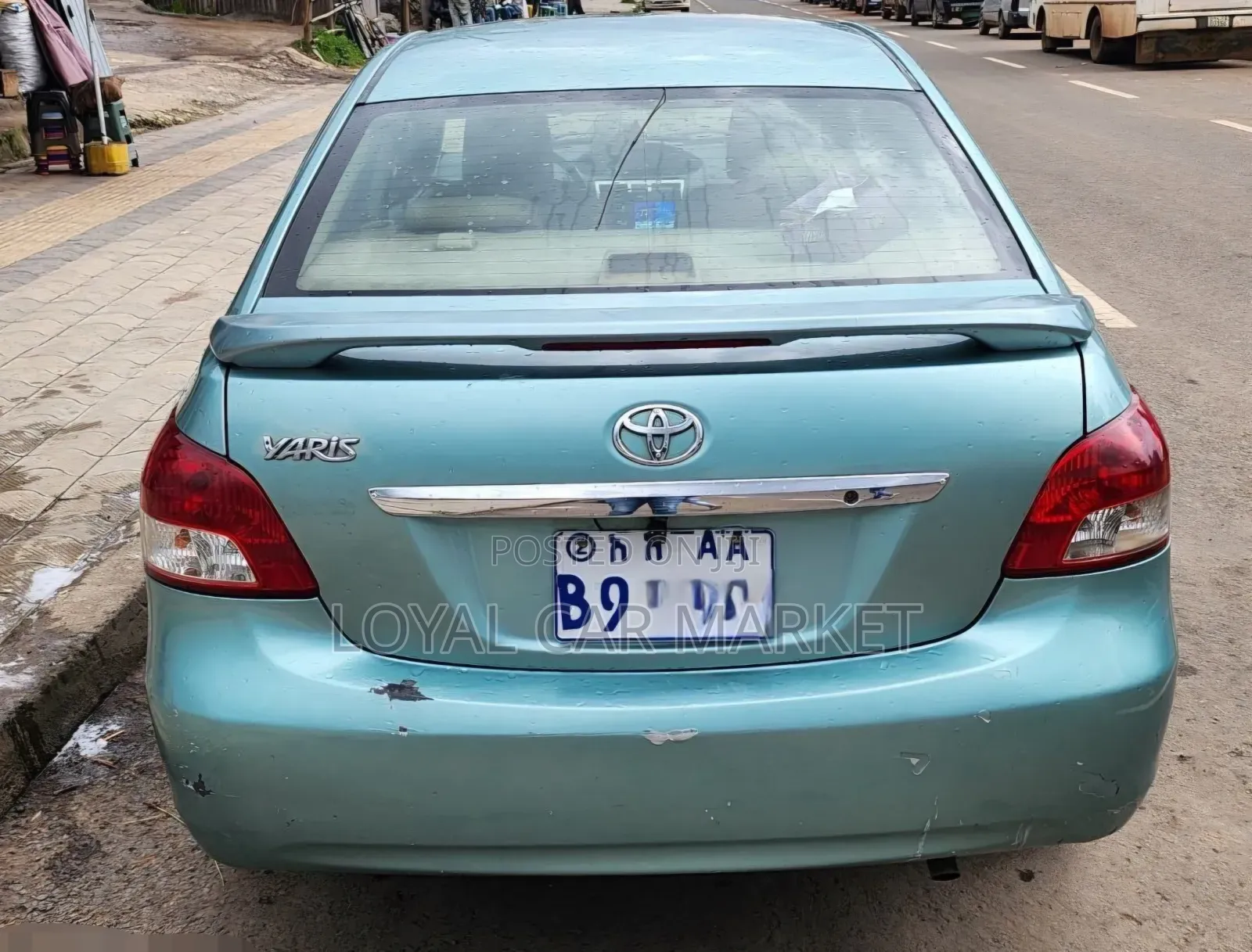 Toyota Yaris 2008 Gray