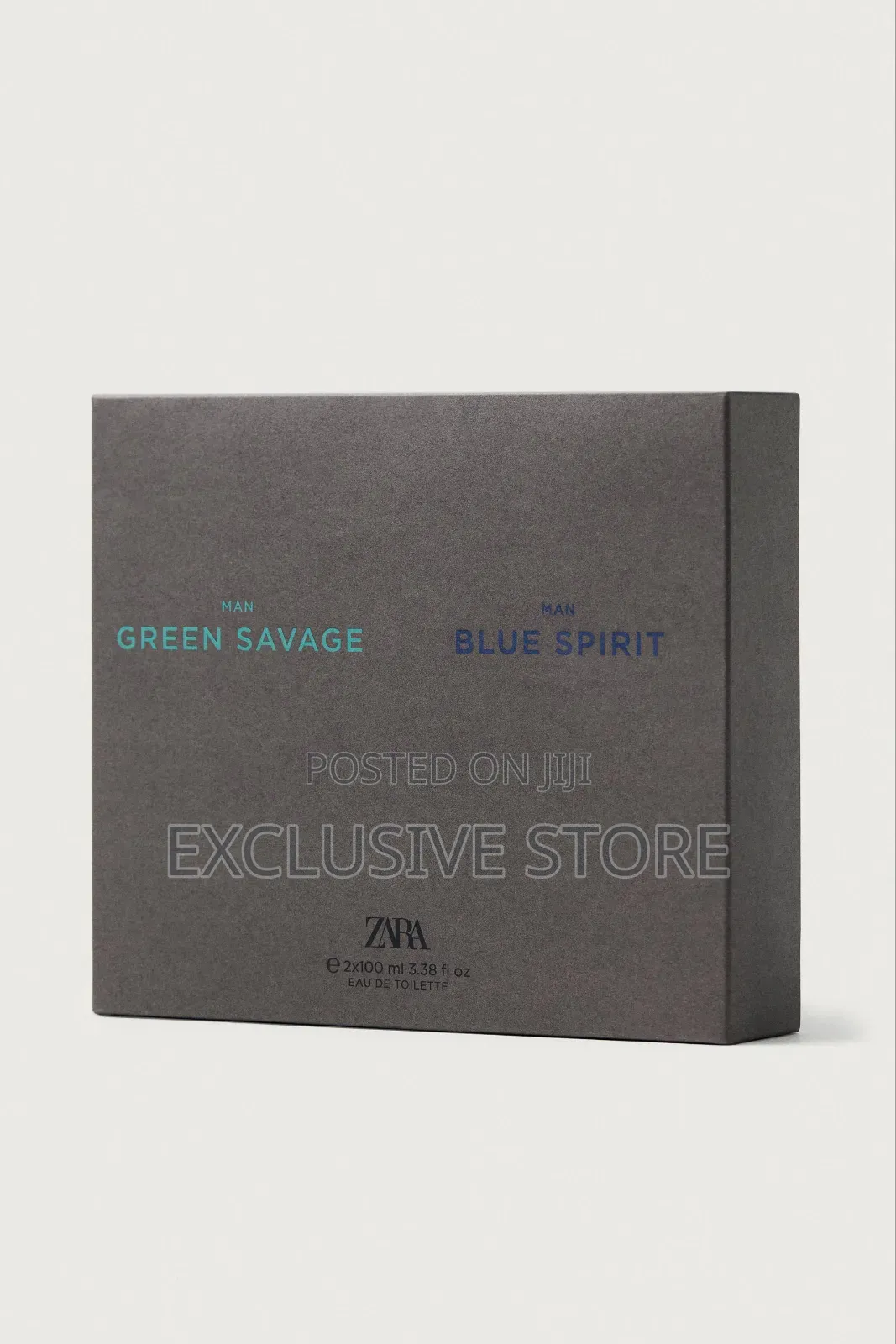 Green Savage + Blue Spirit Edt (100ml*2)