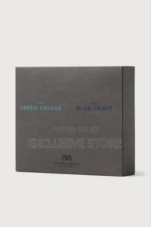 Green Savage + Blue Spirit Edt (100ml*2)