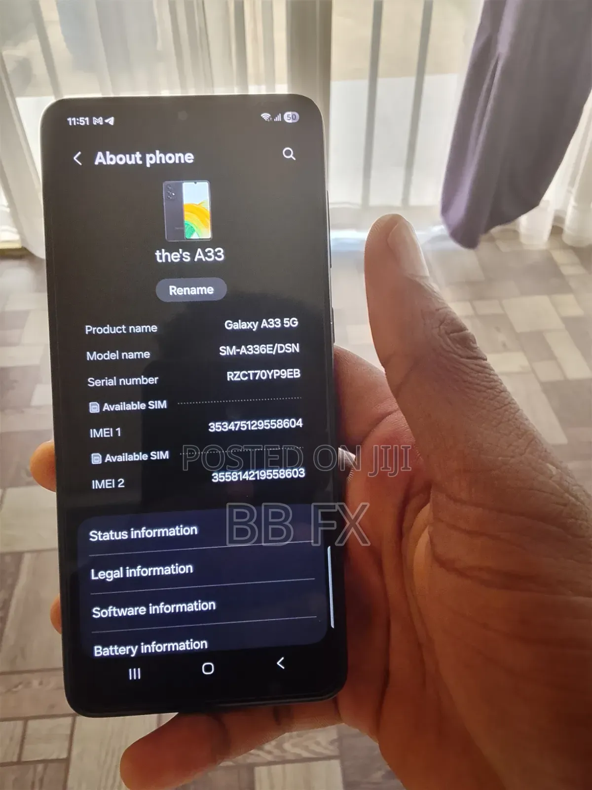 Samsung Galaxy A33 5G 128 GB Black