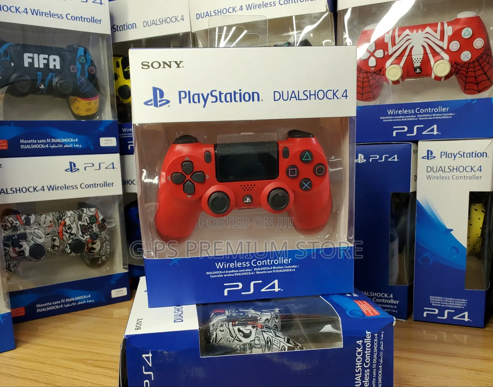 PS4 Slim – 5 ጌሞች ተጭነው ዝግጁ