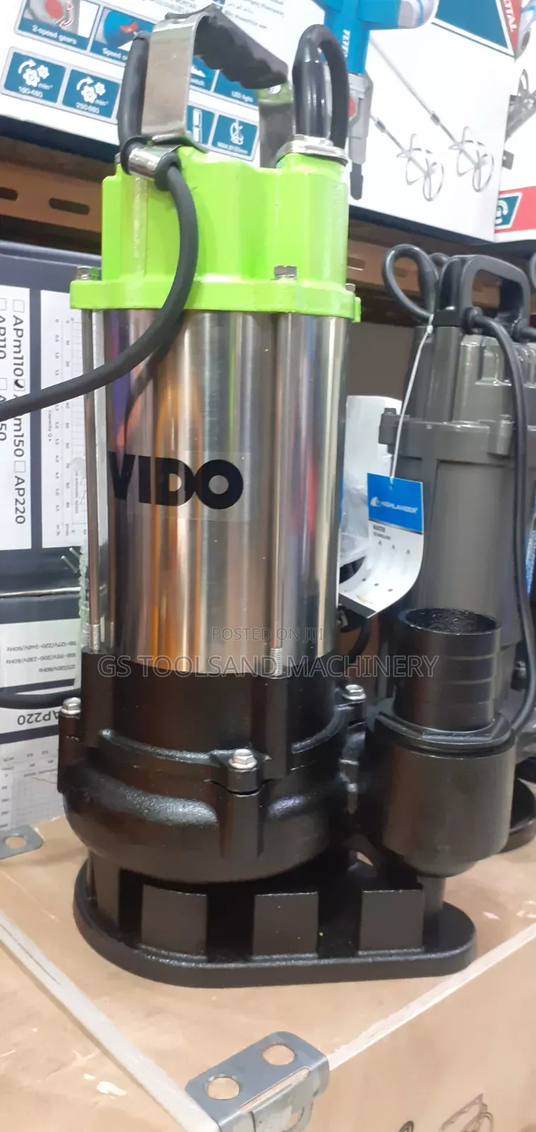 VIDO 1hp Submerseble Pamp