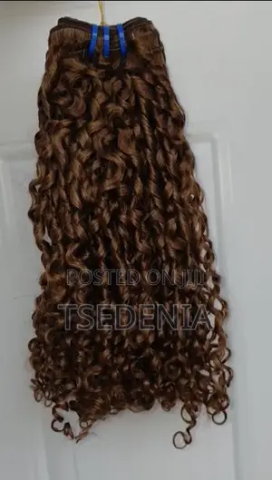Coffee Brown Super Double Drawn Pixy 18 -INCH