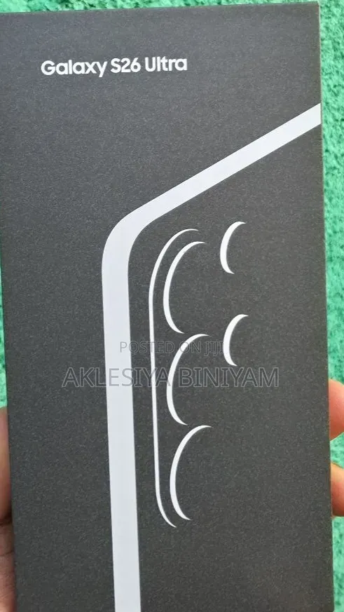 New Samsung Galaxy S26 Ultra 5G 256 GB Black
