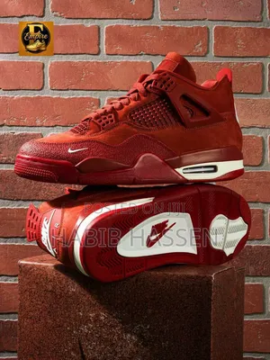 Air #Jordan 4 #Retro "#Brick by Brick" #High Shoes for Men's