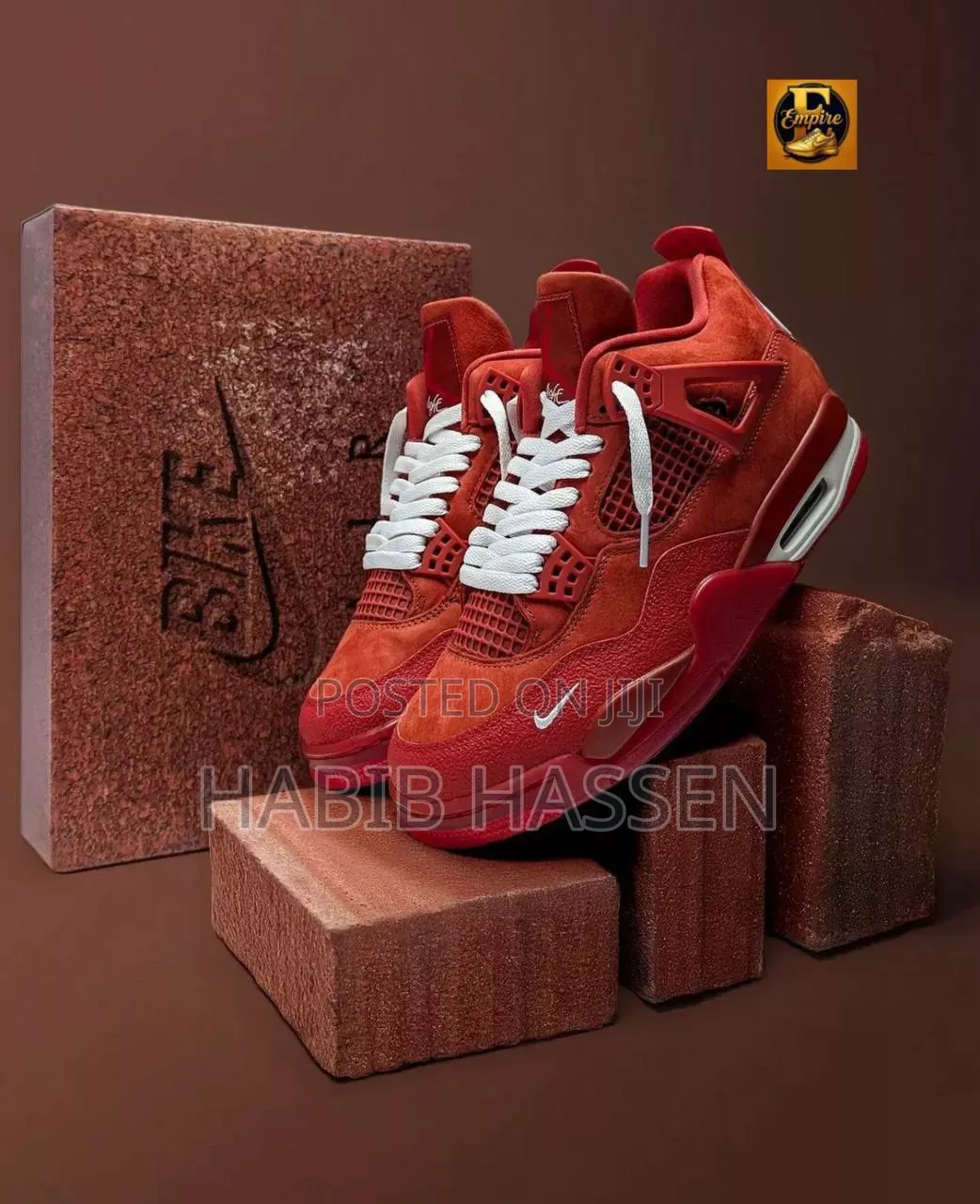 Air #Jordan 4 #Retro "#Brick by Brick" #High Shoes for Men's