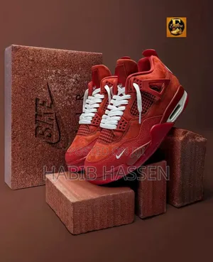 Air #Jordan 4 #Retro "#Brick by Brick" #High Shoes for Men's