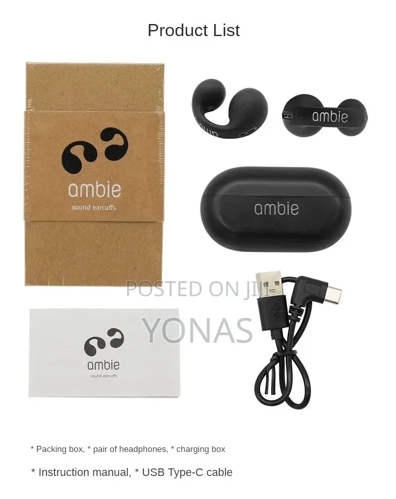 AMBIE Sound Earcuffs — Open-Ear Freedom