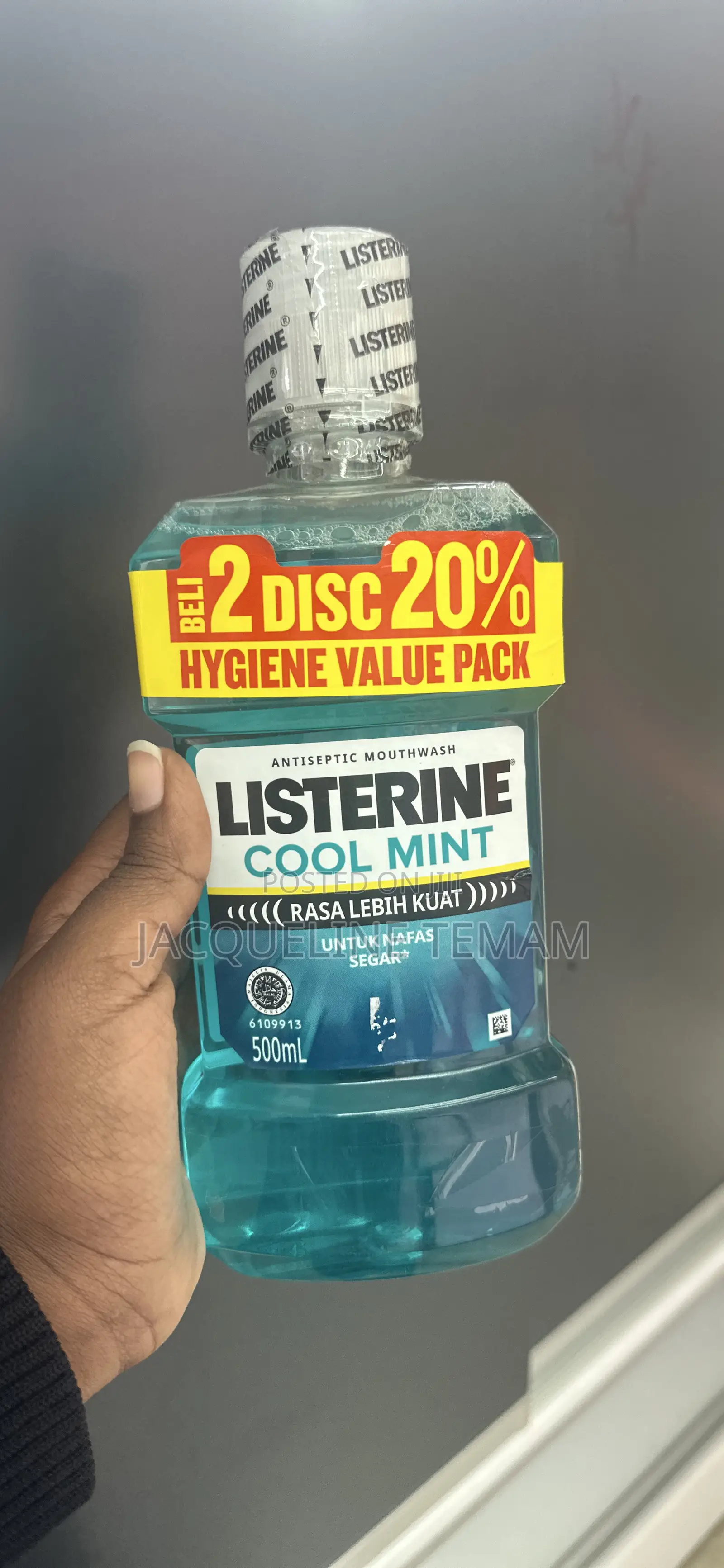 Listerine Cool Mint Antiseptic Mouthwash