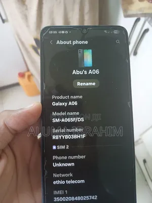 Samsung Galaxy A06 64 GB Black