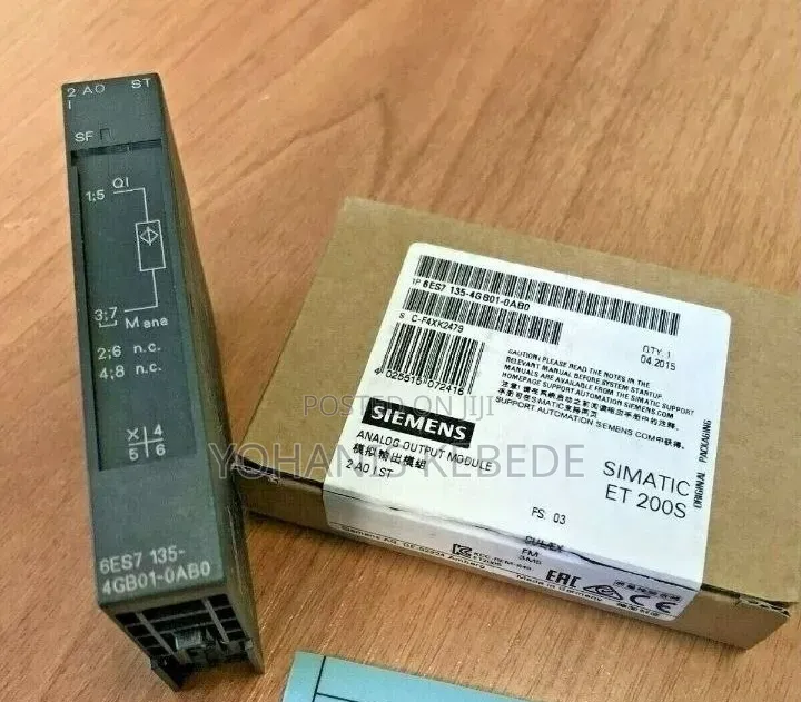 Siemens 6es7135-4gb01-0ab0 SIMATIC DP Analog Output Module