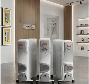 Nikura 13-Fin Oil-Filled Heater | 2500w + 400w Turbo Fan