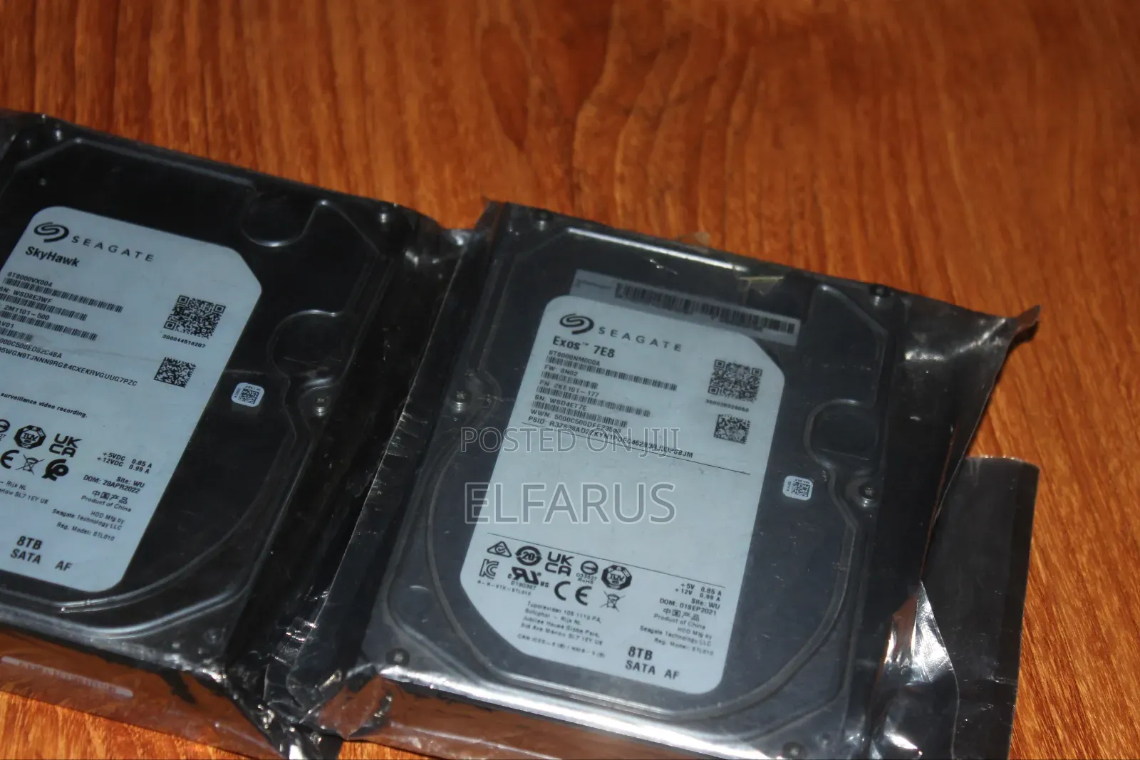 Surveillance Seagate HDD EXOS | SKYHAWK | SAMSUNG | 6TB | 8TB | 10TB