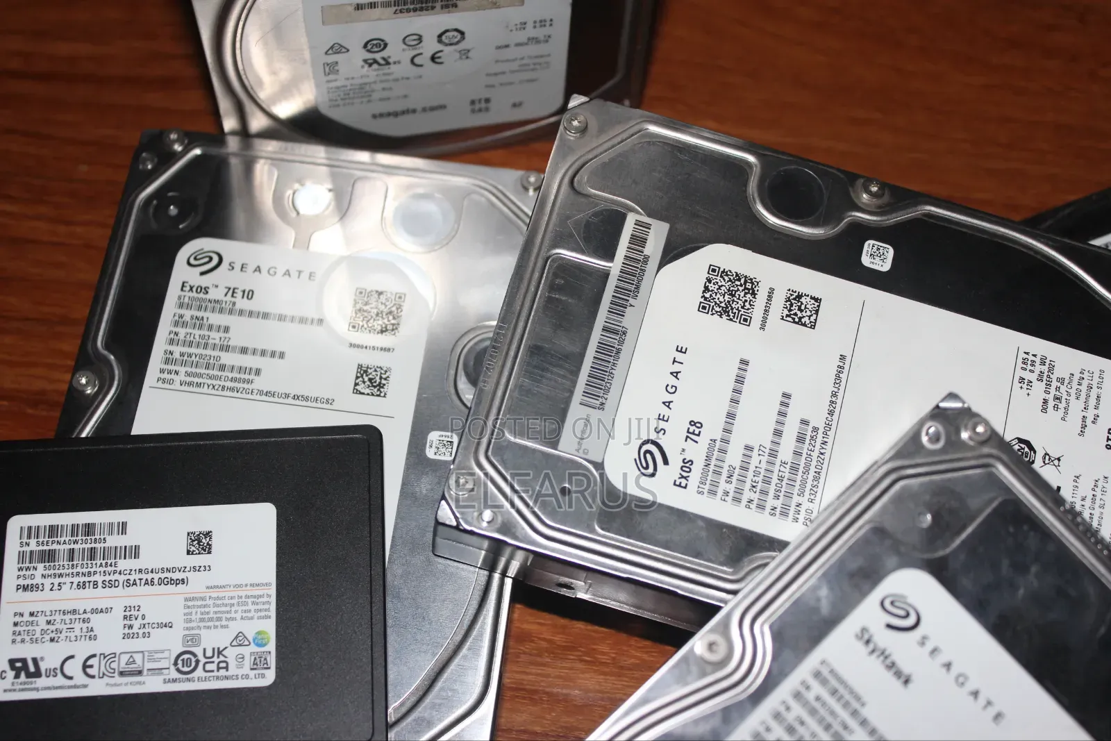 Surveillance Seagate HDD EXOS | SKYHAWK | SAMSUNG | 6TB | 8TB | 10TB